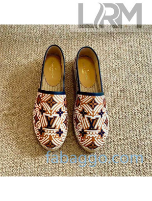 Louis Vuitton Crafty Monogram Canvas Espadrilles Brown 2020