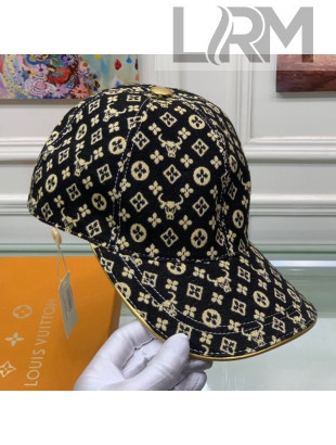 Louis Vuitton Monogram Ox Jacquard Canvas Baseball Hat Yellow 2021