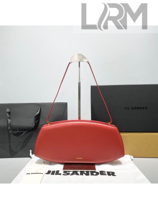 The Row Calfskin Hobo Bag Red 2021 1811