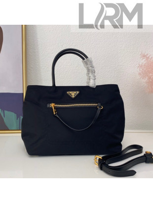 Prada Nylon Top Handle Bag BN1825 Black 2021