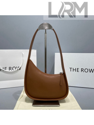 The Row Calfskin Hobo Bag Caramel Brown 2021 1811