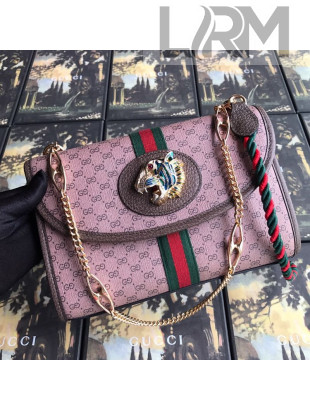 Gucci Rajah GG Small Shoulder Bag 570145 Pink 2019