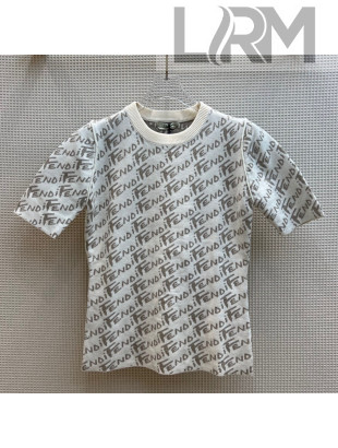 Fendi Sweater White/Grey 2022 031245