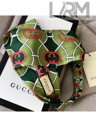 Chanel GG Headband Green 02 2019