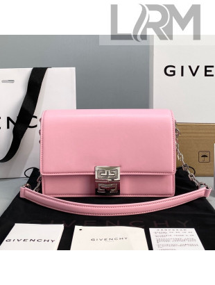 Givenchy Small 4G Bag in Box Leather with Chain Baby Pink 2021