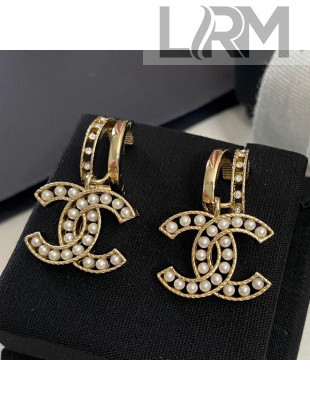 Chanel CC Short Earrings 2021 13