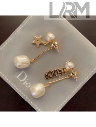 Dior J'Adior Asymmetry Short Earrings 29 2020