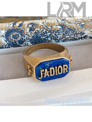 Dior J'Adior Ring DR2081206 Blue 2020