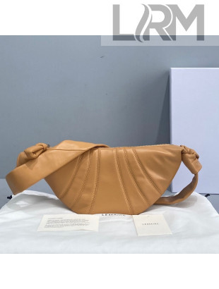 Lemaire Nappa Leather Small Croissant Bag Apricot 2021