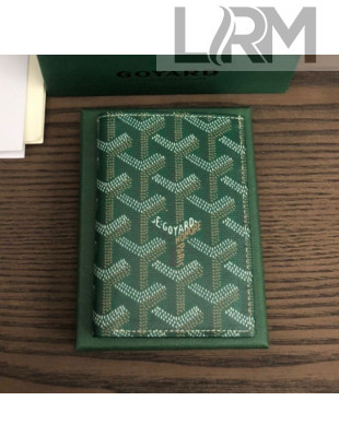 Goyard Saint Pierre Card Case Wallet Green 2021