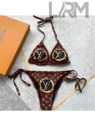 Louis Vuitton LV Monogram Swimwear LVS15 Coffee Brown 2021