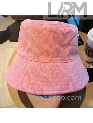 Louis Vuitton SINCE 1854 Canvas Bucket Hat Pink 2020