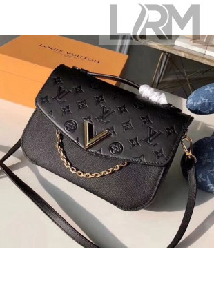 Louis Vuitton Calfskin Very Messenger Bag M53382 Noir 2018