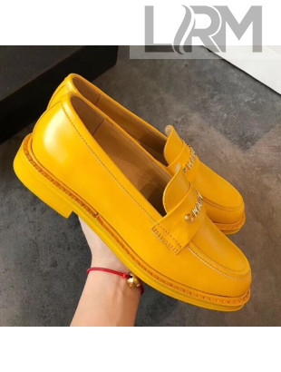 Chanel x Pharrell Flat Loafer Yellow 2019