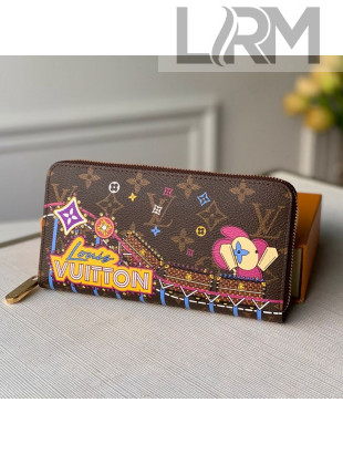 Louis Vuitton Christmas Zippy Wallet in Monogram Canvas M69750 2020