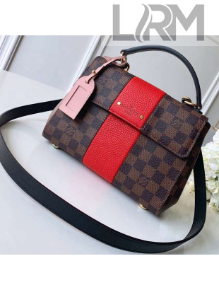 Louis Vuitton Damier Ebene Canvas Boud Street BB Bag Scarlet N40107 2019