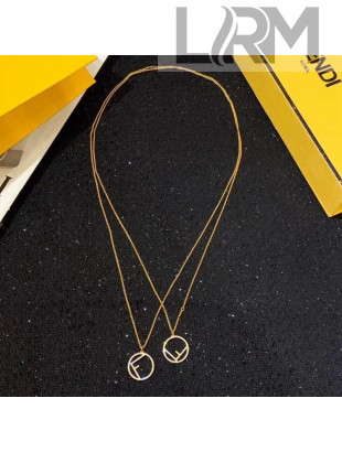 Fendi F Is Fendi Double Necklace 2019