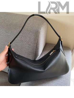 Celine Medium Romy Hobo Bag in Supple Calfskin Black 2021