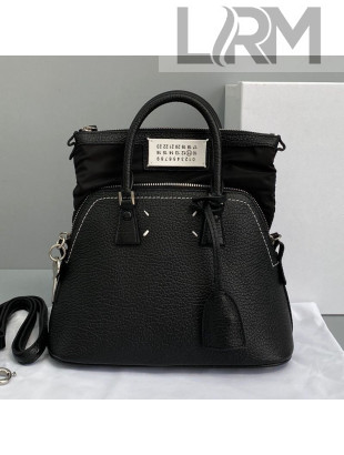 Maison Margiela 5AC Grainy Mini Top handle Bag Black 2021