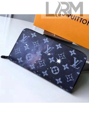 Louis Vuitton Monogram Galaxy Canvas Zippy Wallet M60017 2019