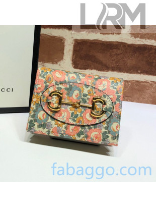 Gucci Horsebit 1955 Liberty London Card Case Wallet 621887 2020