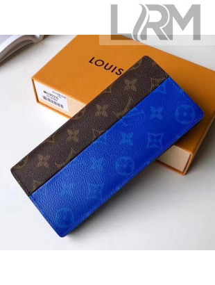 Louis Vuitton Monogram Canvas Split Coated Canvas Brazza Wallet M63027 2018