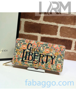 Gucci Zip Around Liberty London Bag 636249 2020