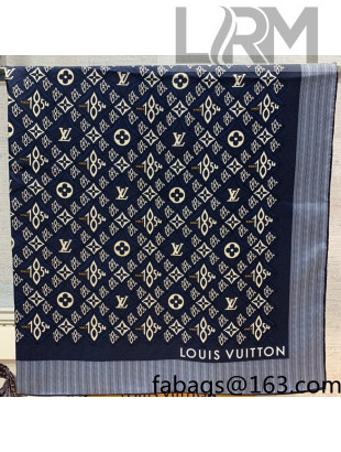 Louis Vuitton Since 1854 Square Scarf 90x90cm Blue 2021