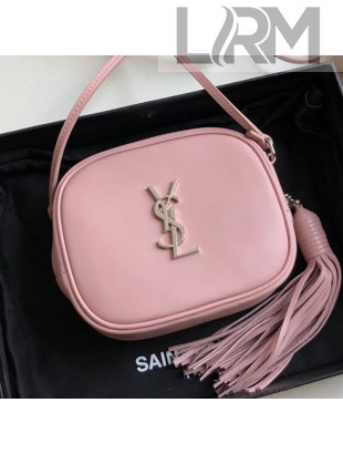 Saint Laurent Blogger Calfskin Mini Camera Shoulder Bag 425317 Pink 2019