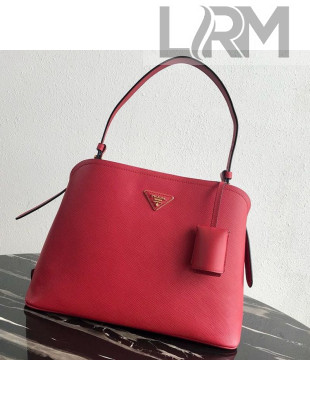 Prada Matinee Shoulder Bag 1BA249 Red 2019