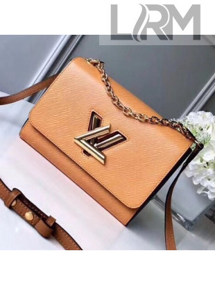 Louis Vuitton Epi Twist MM Bag M51884 Beige 2018 (Gold Hardware)