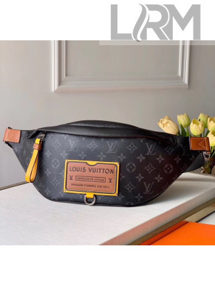 Louis Vuitton DISCOVERY Bumbag in Monogram Eclipse Coated Canvas M45220 Black 2020