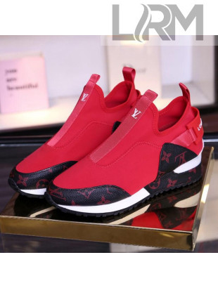 Louis Vuitton Slip-on Sneaker Red/Monogram 2019