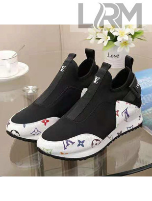 Louis Vuitton Slip-on Sneaker Black/White 2019