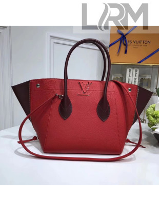 Louis Vuitton Calfskin Freedom Bag Red/Black 2017