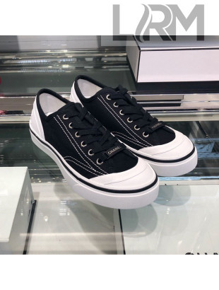 Chanel Fabric Sneaker G34760 Black 2019