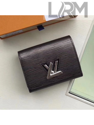 Louis Vuitton Metallic Epi Leather Short Twist Wallet 2017