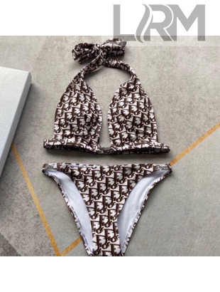 Dior Oblique Swimwear Brown 2021