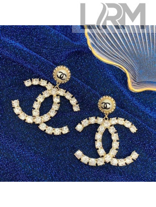 Chanel Crystal Earrings 58 2020