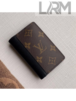 Louis Vuitton Pocket Organizer Wallet M60111 Monogram Canvas/Black 2022