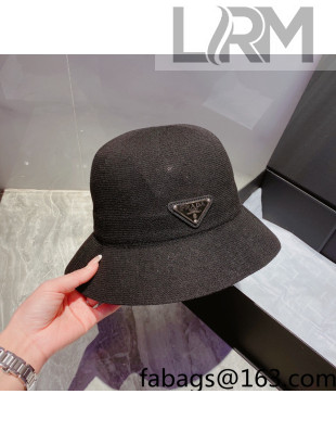 Prada Bucket Hat Black 2022 031074