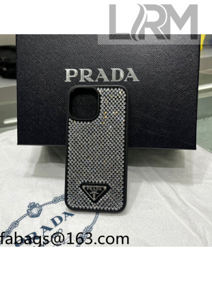 Prada Logo Crystal iPhone Case 2022 30