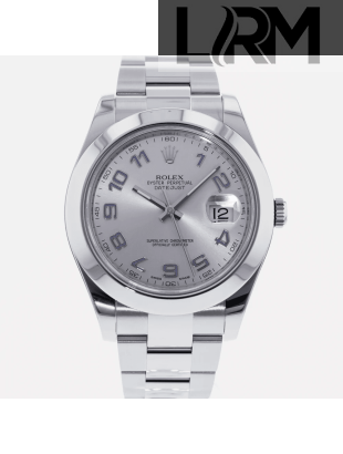 SUPER QUALITY – Rolex Datejust II 116300 – Men: Dial Color – Silver, Bracelet - Stainless Steel, Case Size – 41mm, Max. Wrist Size - 7 inches