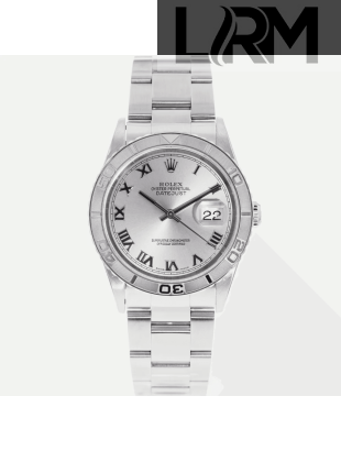 SUPER QUALITY – Rolex Datejust Turn-O-Graph 16264 – Men: Dial Color – Silver, Bracelet - Stainless Steel, Case Size – 36mm, Max. Wrist Size - 7.25 inches