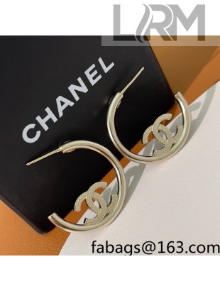 Chanel Hoop Earrings 2022 040251