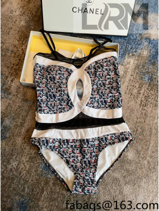 Chanel Print CC Swimwear 2022 032920