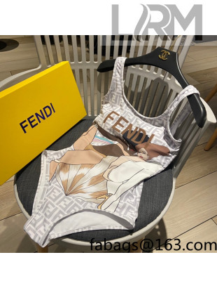 Fendi Swimwear White 2022 032923