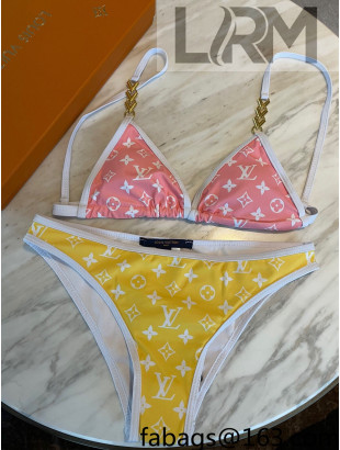 Louis Vuitton Swimwear Pink/Yellow 2022 032908