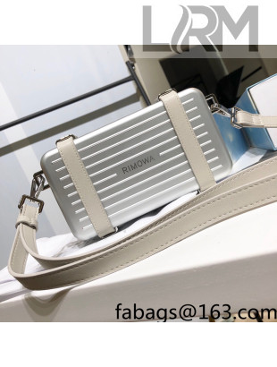 Rimowa Personal Cross Body Bag Silver 2022 19