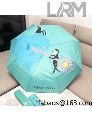 Tiffany Love Lock Umbrella Tiffany Blue 2022 49